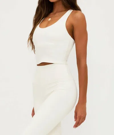 Beach Riot Yara Racerback Crop Tank In Multi