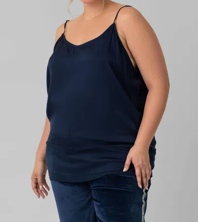 Nouvelle Silk95five Zanzi Cami In Navy In Blue