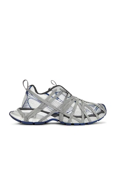 Balenciaga Men 3xl Extreme Lace Sneakers In Gray