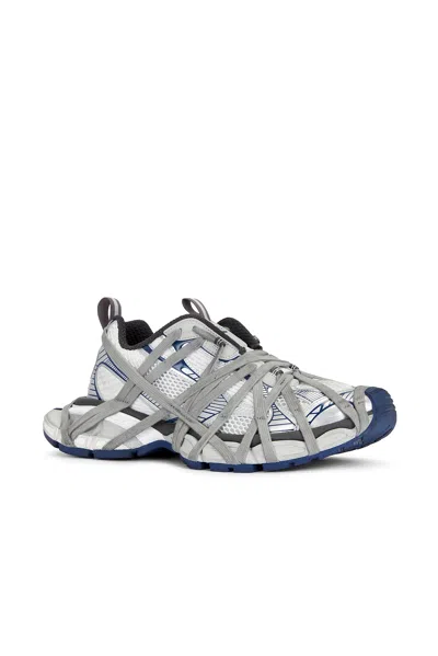 Balenciaga Men 3xl Extreme Lace Sneakers In Gray