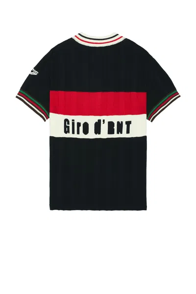 Rice Nine Ten Knitted Cycling Jersey In Black