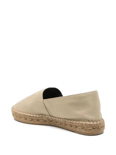 Saint Laurent Cotton Ysl Slip-on Espadrilles In Pattern