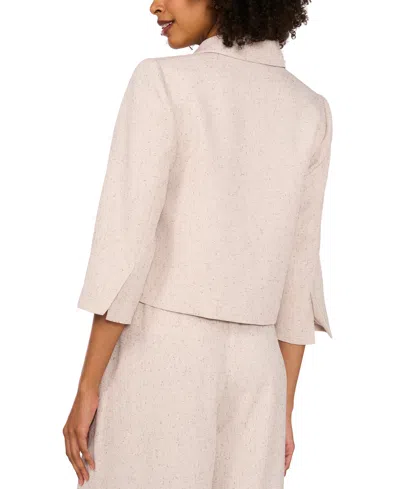 Vince Camuto Cropped One Pocket Jacket In New Ivory