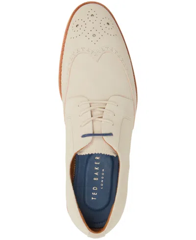 Ted Baker Hackney Oxford In Neutral