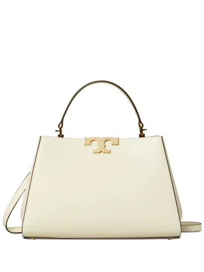 Tory Burch Mini Eleanor Leather Tote Bag In Neutrals
