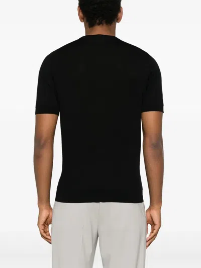 Goes Botanical T Shirts Blue In Black