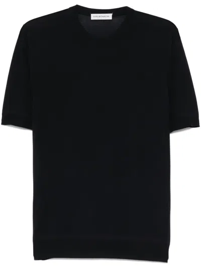 Goes Botanical T Shirts Blue In Black