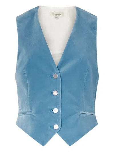 天鹅绒西式马甲