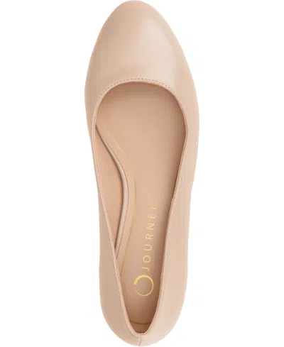 Journee Collection Journee Womens Saarii Wide Width Pumps In Blush