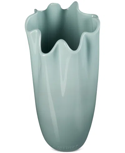 Le Creuset Iris Stoneware Vase In Sea Salt