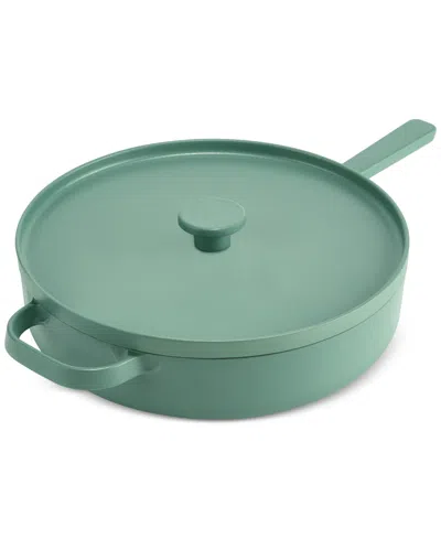 The Cellar Enameled Cast Iron 3.5-qt Braiser, Exclusively At Macy's In Green