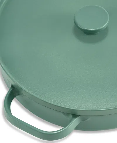 The Cellar Enameled Cast Iron 3.5-qt Braiser, Exclusively At Macy's In Green
