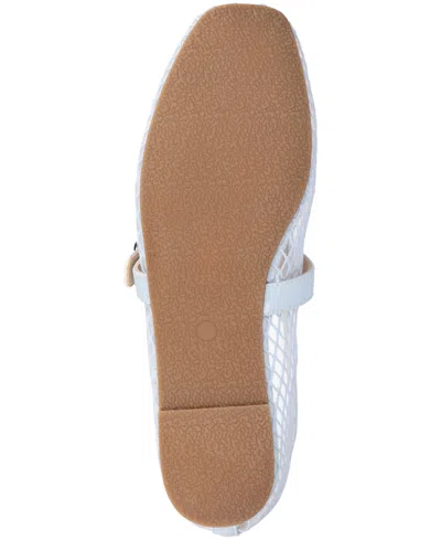 Journee Collection Journee Women's Casha Mesh Dress Flats In Light Blue