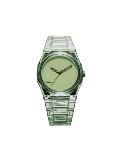 D1 Milano Watch Nylon 39 Mm In Green