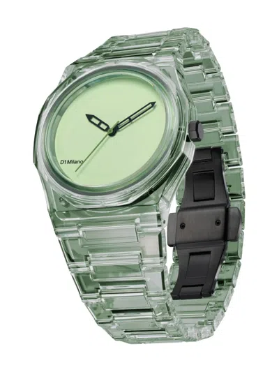 D1 Milano Watch Nylon 39 Mm In Green