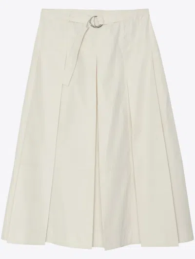 3.1 Phillip Lim Pleated Utility Skirt In Neutrals