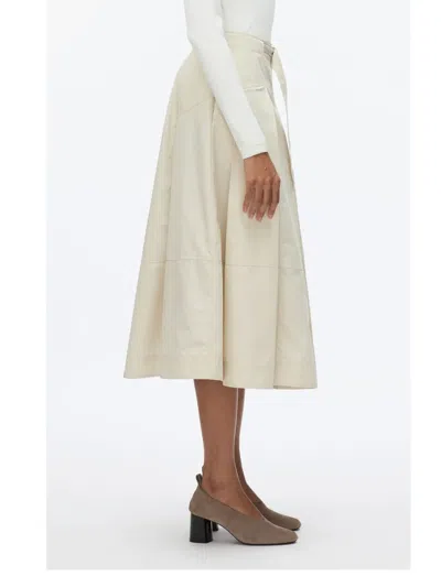 3.1 Phillip Lim Pleated Utility Skirt In Neutrals