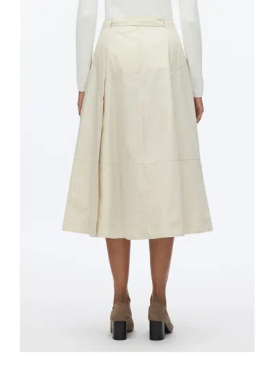 3.1 Phillip Lim Pleated Utility Skirt In Neutrals