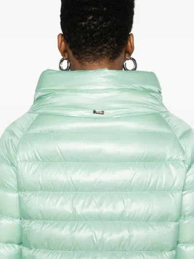 Herno Sofia Puffer Jacket In Green