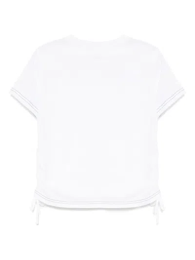 Izzue Logo-patch T-shirt In White
