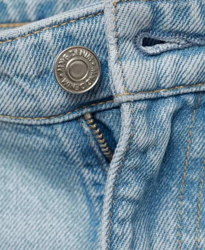 Mango Knitted Wool Blend Sweater Olive Green In Blue