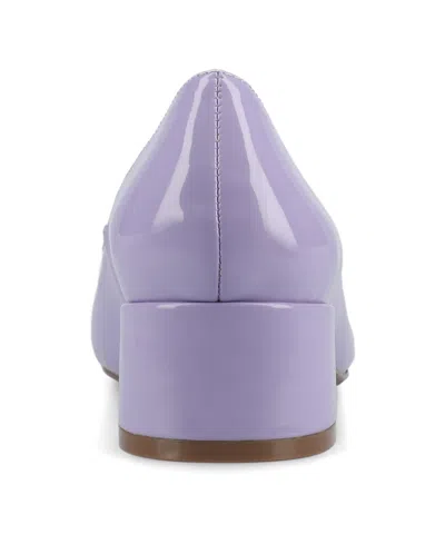 Journee Collection Journee Womens Saarii Wide Width Pumps In Lilac Patent