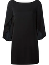 MILLY draped sleeves dress,DRYCLEANONLY