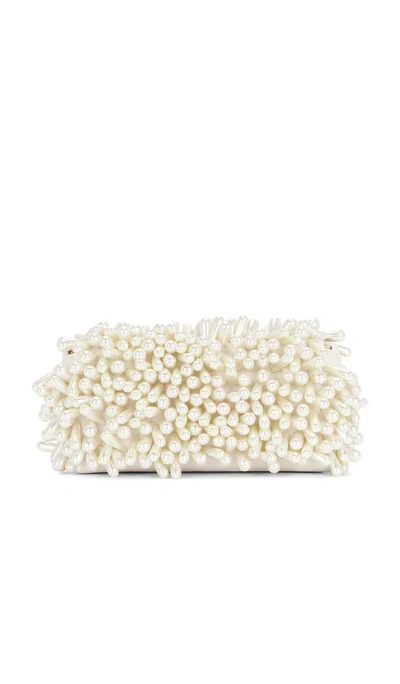 Cult Gaia Perla Shoulder Bag In White