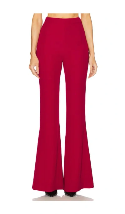 Gaurav Gupta Classic Flared Trouser In 桃紅色