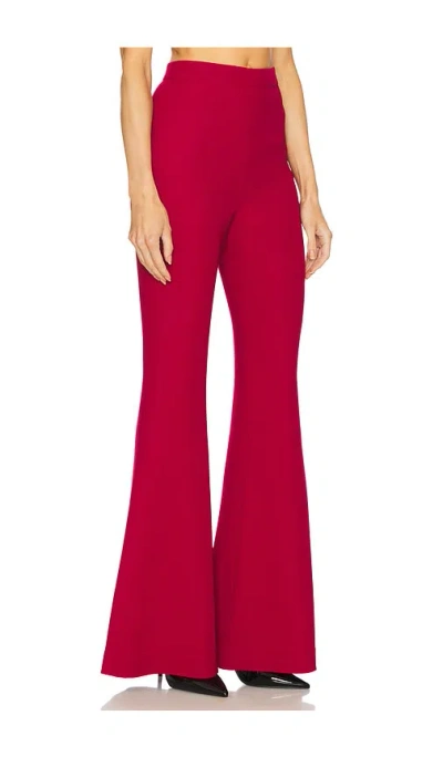 Gaurav Gupta Classic Flared Trouser In 桃紅色