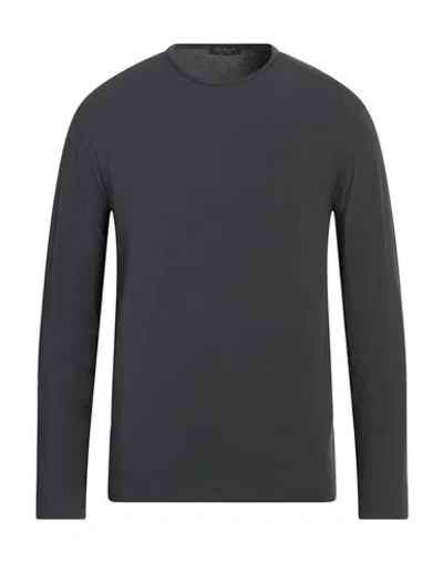 Phil Petter Man T-shirt Charcoal Size Xl Viscose, Elastane In Grey