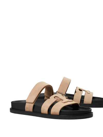 Tory Burch Ines Sport Slide Sandal In Brown
