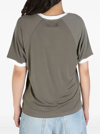 Magliano Britpop Mini Tee In Stone Grey