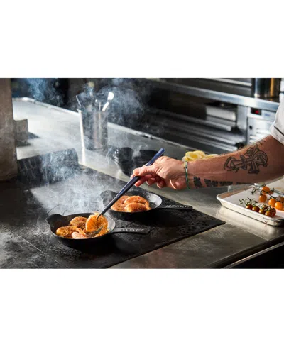 Le Creuset Gourmand Set Of 4 1/3-quart Enamel Cast Iron Skillet In Matte Black