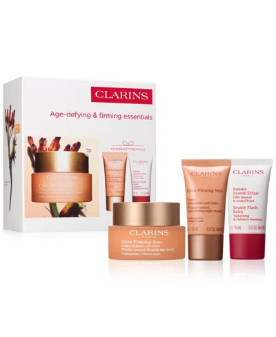 Clarins 3-pc. Extra-firming Skincare Set In No Color
