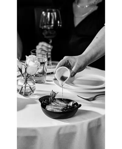 Le Creuset Gourmand Set Of 4 1/3-quart Enamel Cast Iron Braiser In Matte Black