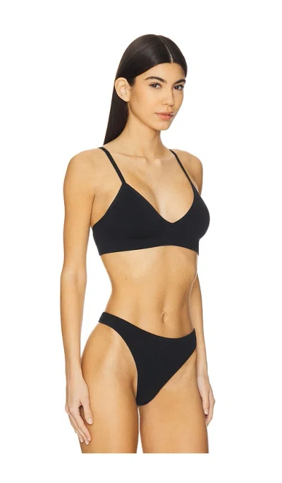 Lunya Bare Bralette In Immersed Black