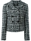 DOLCE & GABBANA TWEED JACKET,F28M8TFMME211613527