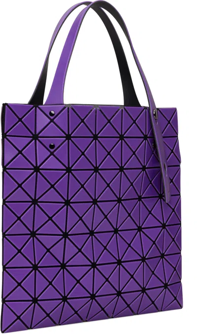 Bao Bao Issey Miyake Purple Prism Matte-2 Tote In 74 Violet