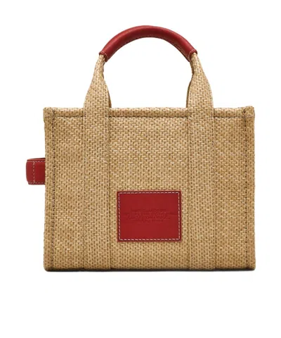 Marc Jacobs The Daisy Woven Small Tote Bag In Multicolor