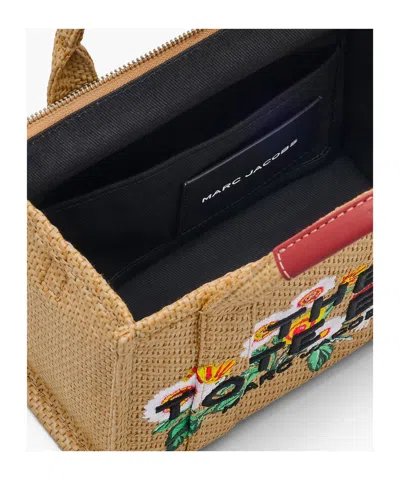 Marc Jacobs The Daisy Woven Small Tote Bag In Multicolor