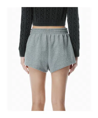 Alexander Wang T T By Alexander Wang 'running' Shorts In Gray