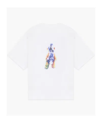 We11 Done Graphic Print T-shirt In Multicolor