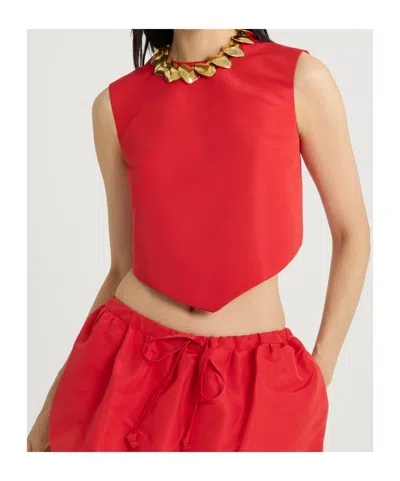 Patou Top Woman In Red