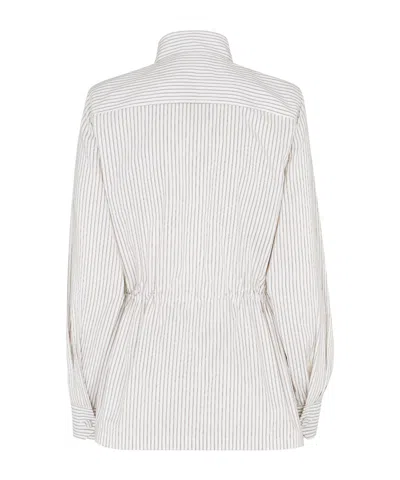 Fendi C.p.company Wool Knitwear Cardigan In White