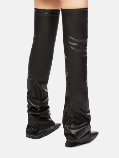 Attico ''robin Otk'' Thigh High Boots 95mm In Black