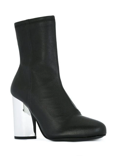 Shop Opening Ceremony Chunky Metallic Heel Boots