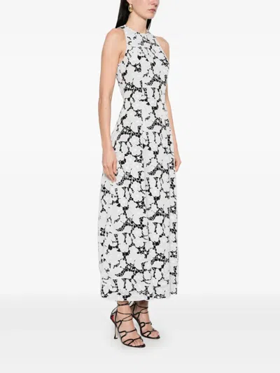 Rotate Birger Christensen Anglais Aline Mini Dress In White