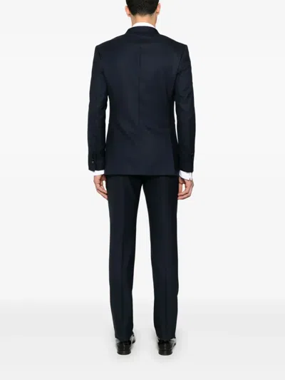 Reveres 1949 Virgin-wool Suit In Blue