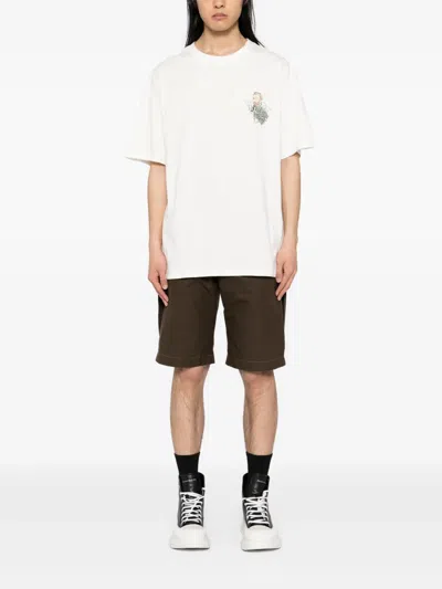 Musium Div. Graphic-print T-shirt In Neutrals